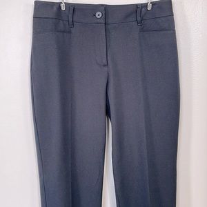 Talbots Curvy Black Cotton Rayon Pants Size 6